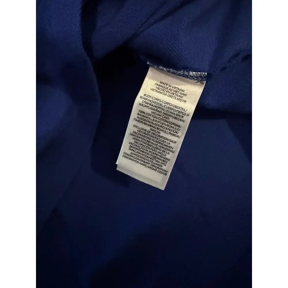 Polo Ralph Lauren Mesh Polo Shirt XLT Big & Tall Long Sleeve Pony Blue NEW